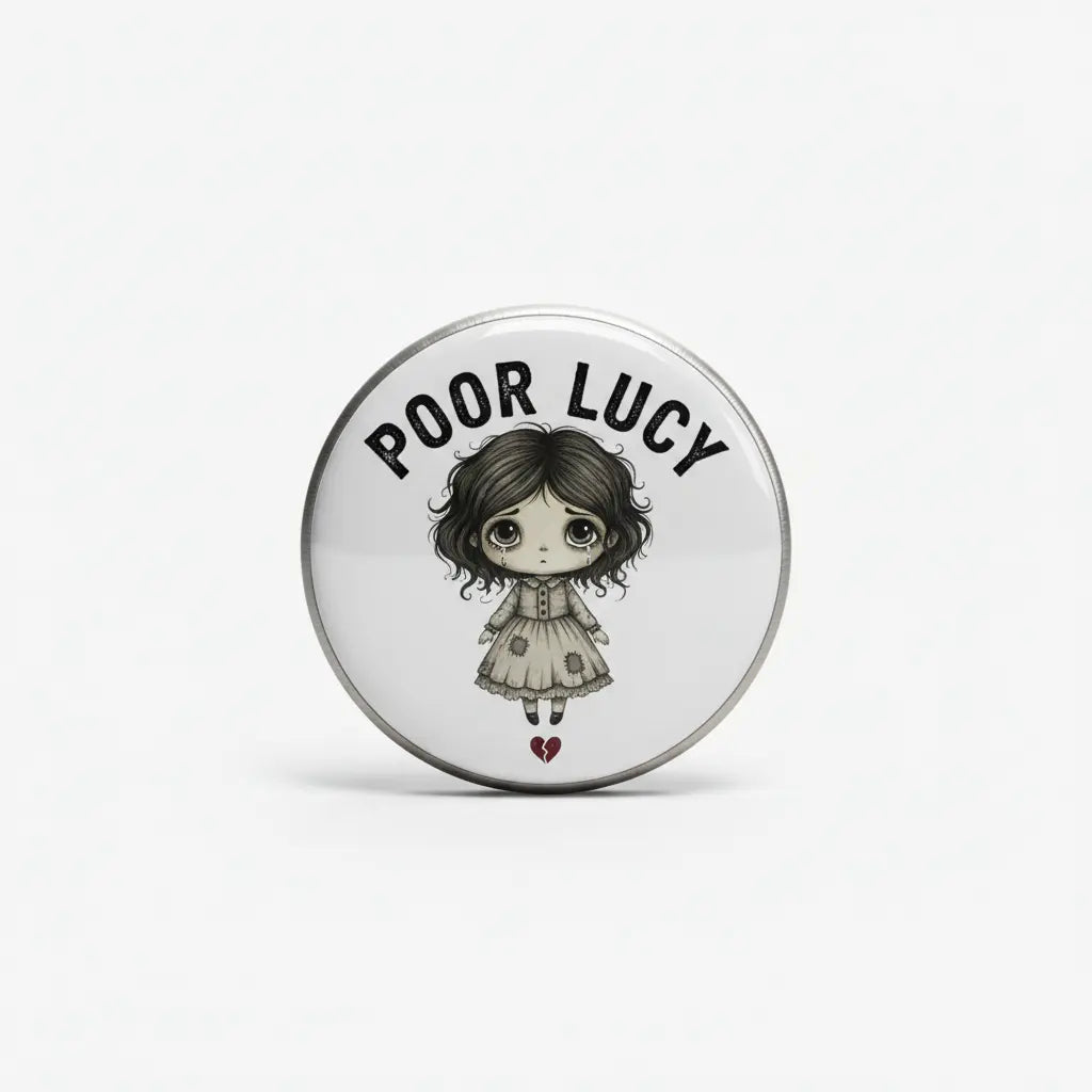 Poor Lucy Pinback 2.25-inch