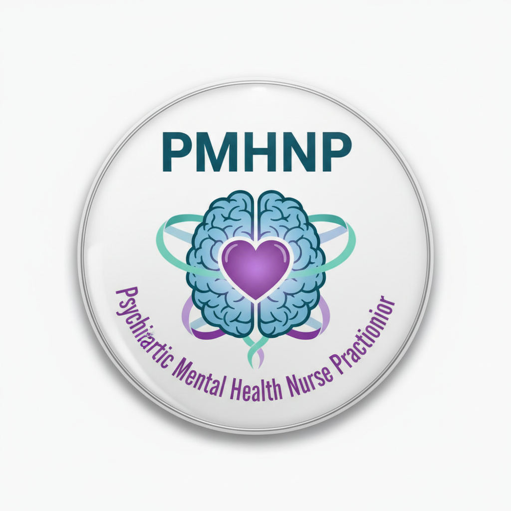 Psychiatric Mental Health Nurse Practitioner (PMHNP) Pinback 2.25-inch