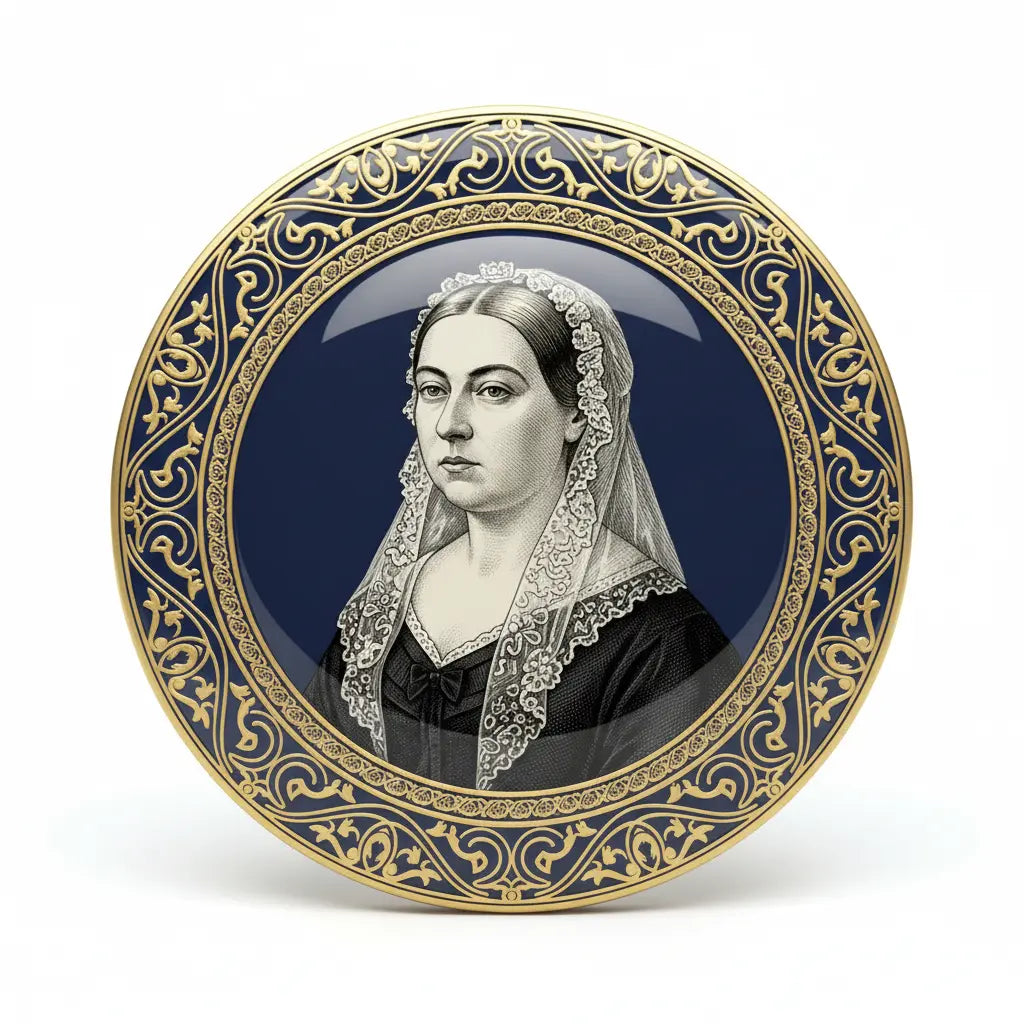 Queen Victoria Pinback 2.25-inch