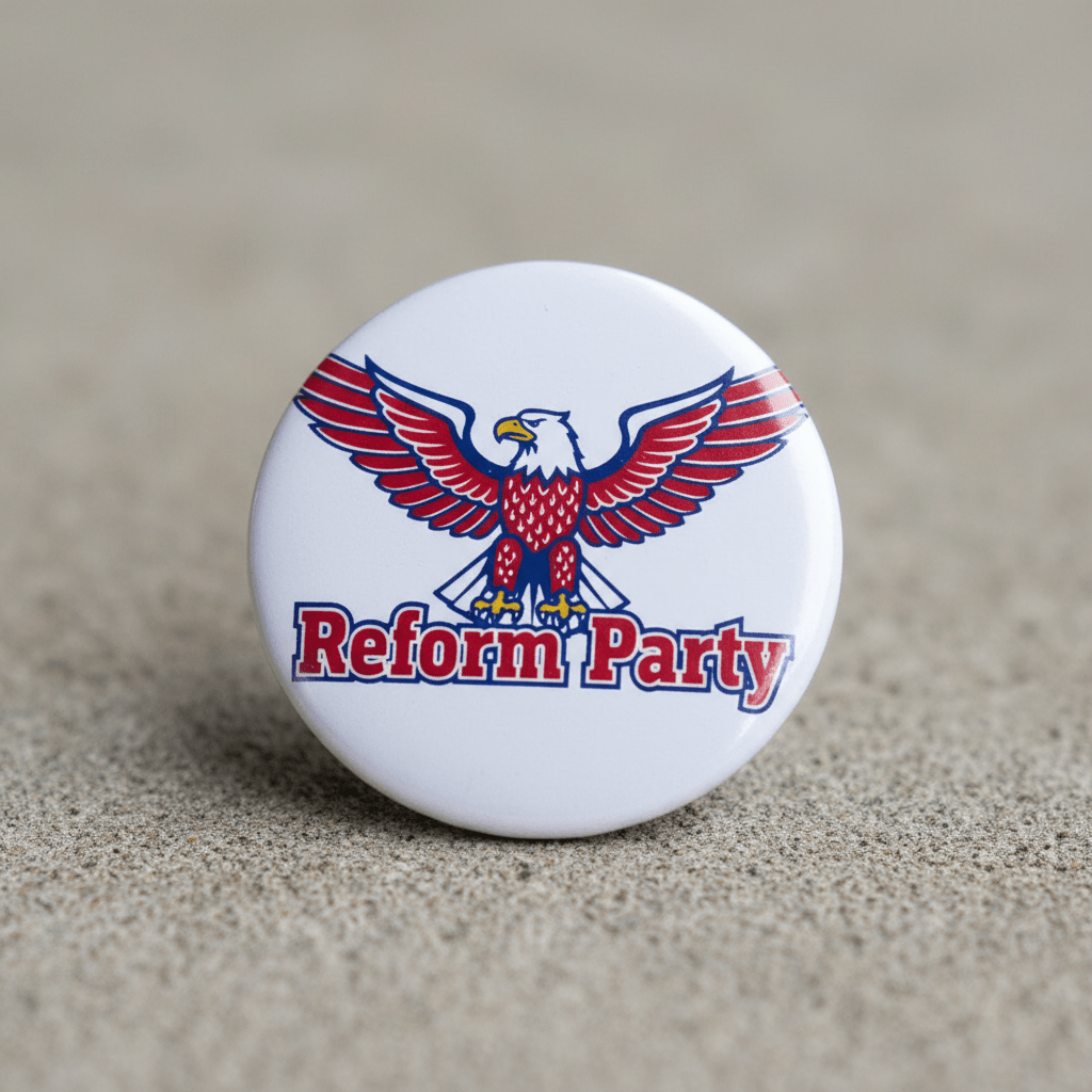 Reform Party Eagle 3 Pinback 2.25-inch - My Pinbacks