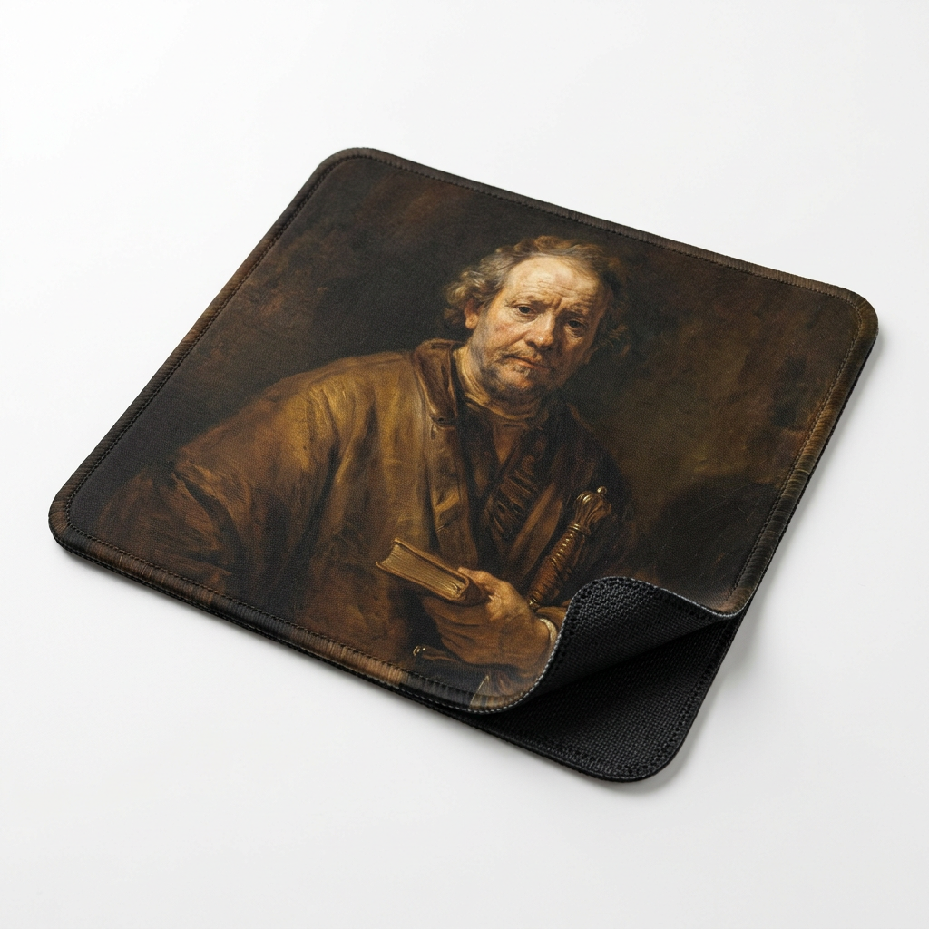 Rembrandt Self portrait as Paul Mousepad