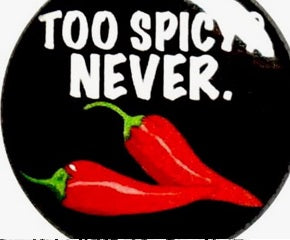 Pin "Me encanta el picante" de 1,25"