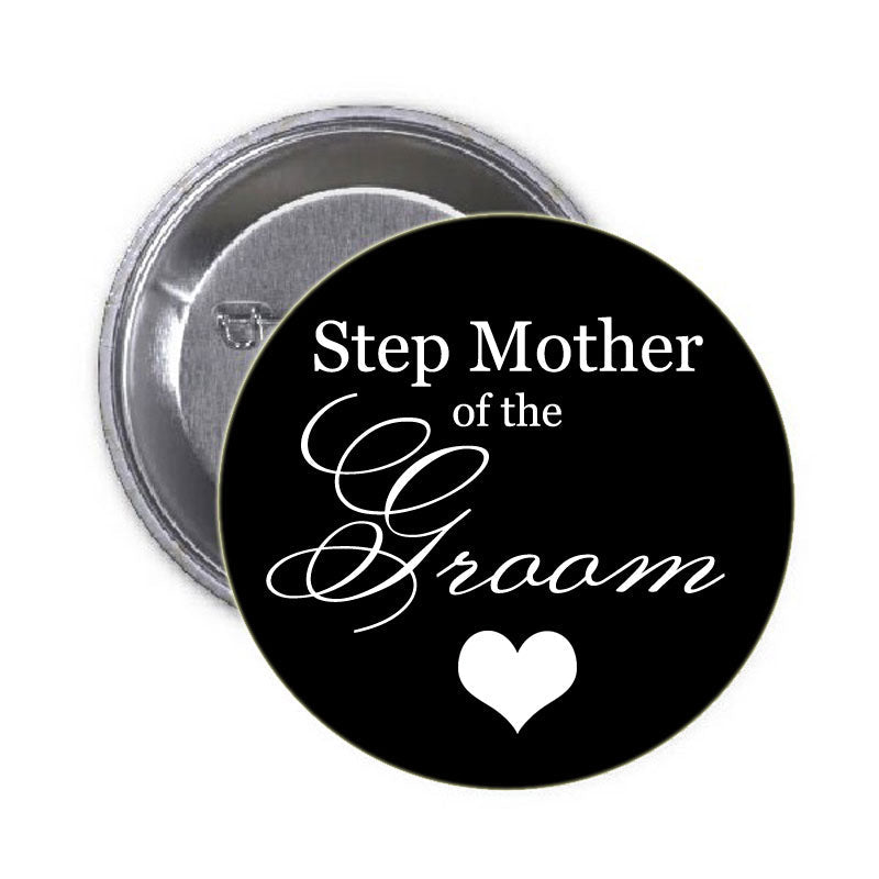 Belle-mère du marié Pinback 1,25"