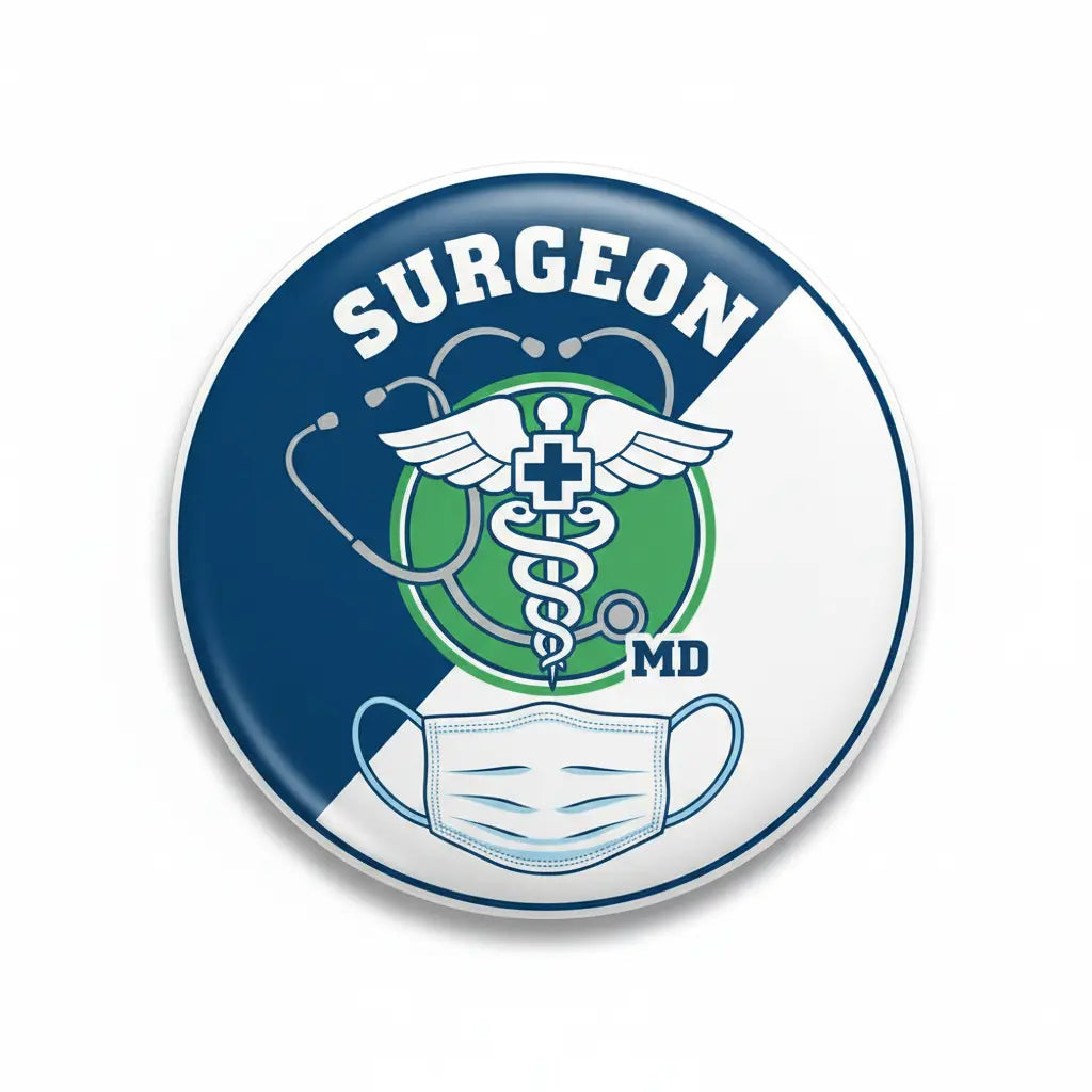 Surgeon Pinback 2.25-inch