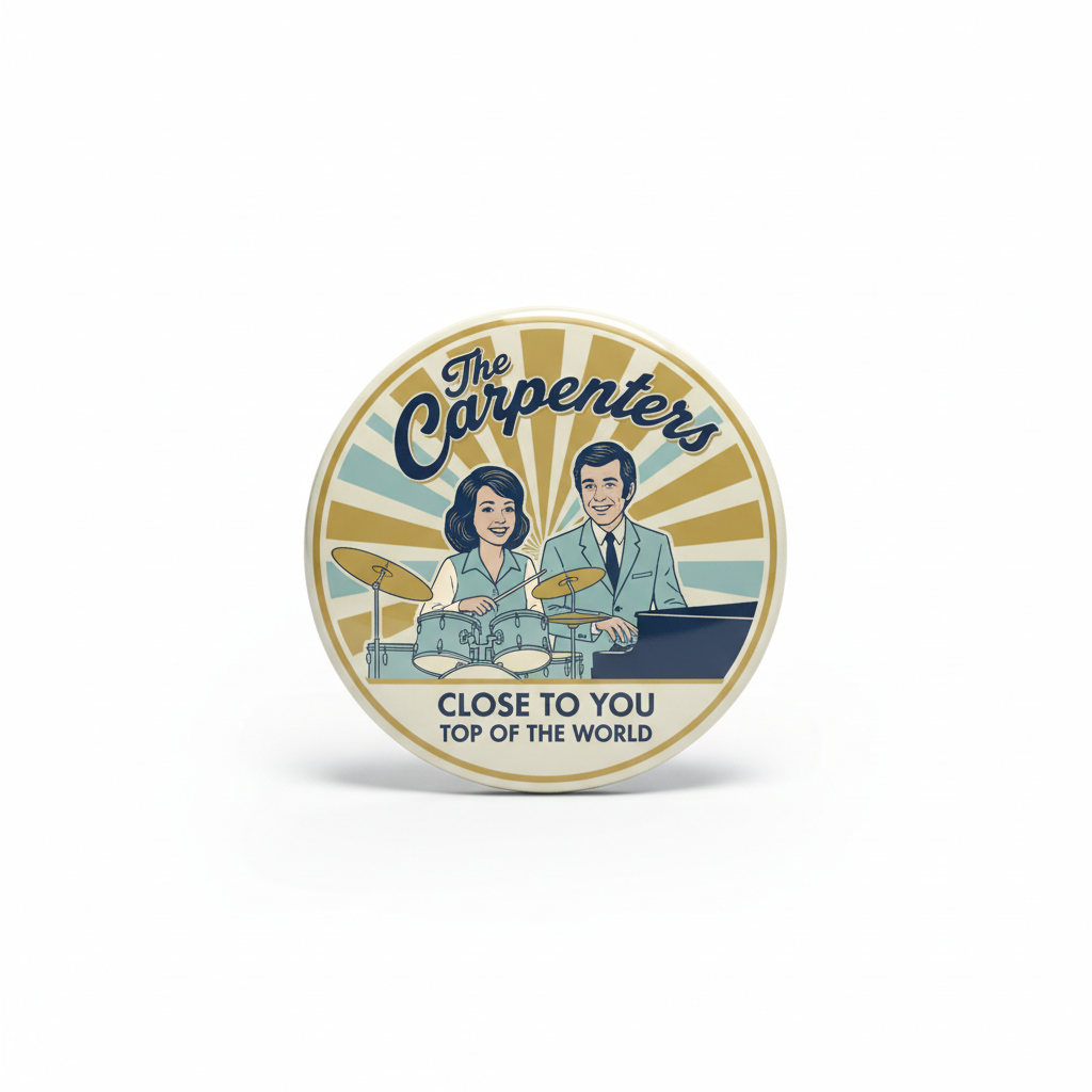 Carpenters Pinback 2.25-inch