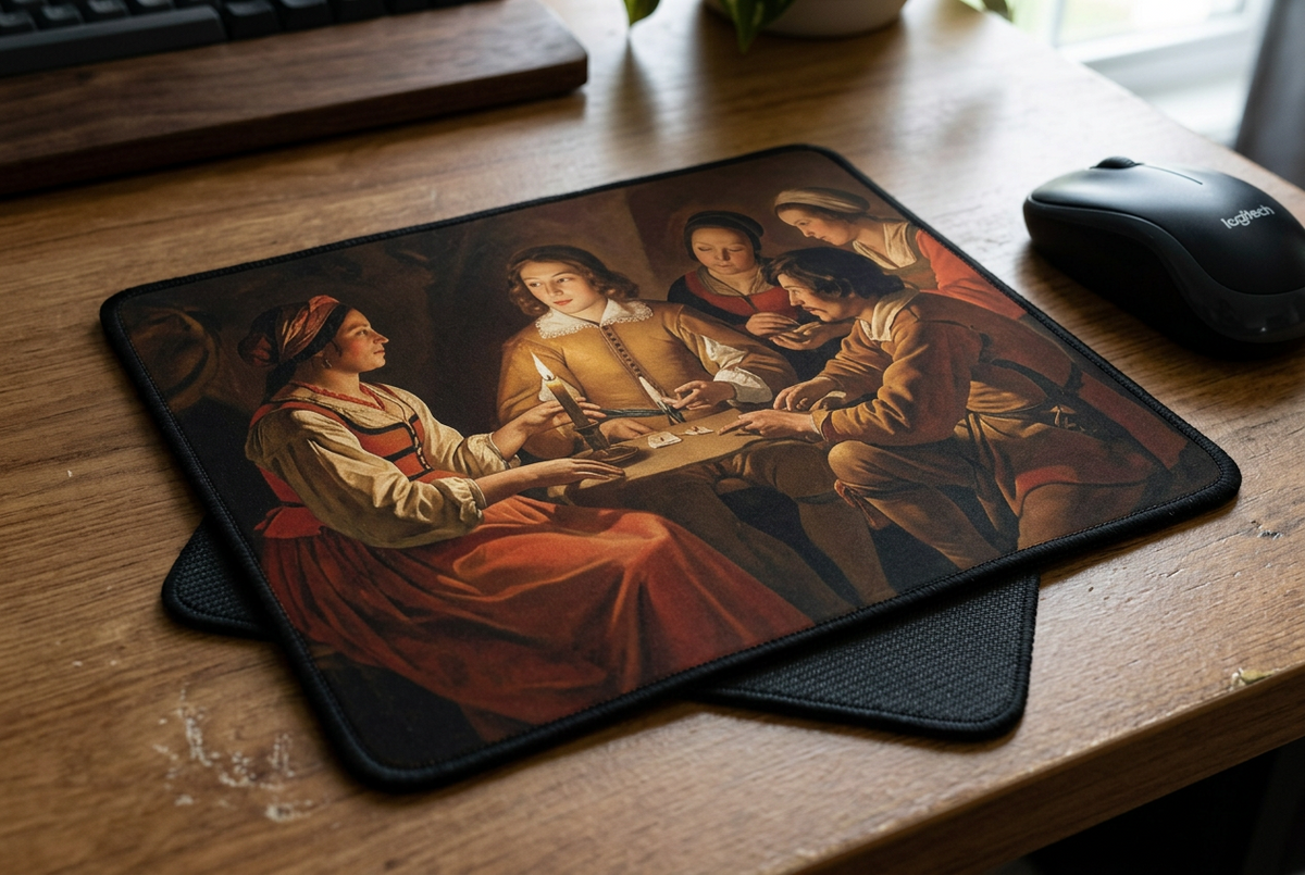 Georges de La Tour The Fortune Teller Mousepad