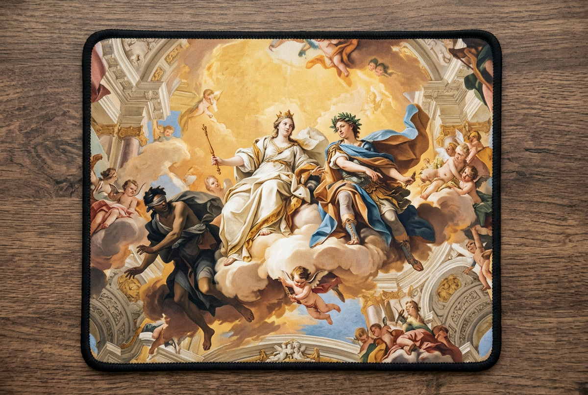 Giovanni Battista Tiepolo Virtue and Nobility putting Ignorance to Flight Mousepad