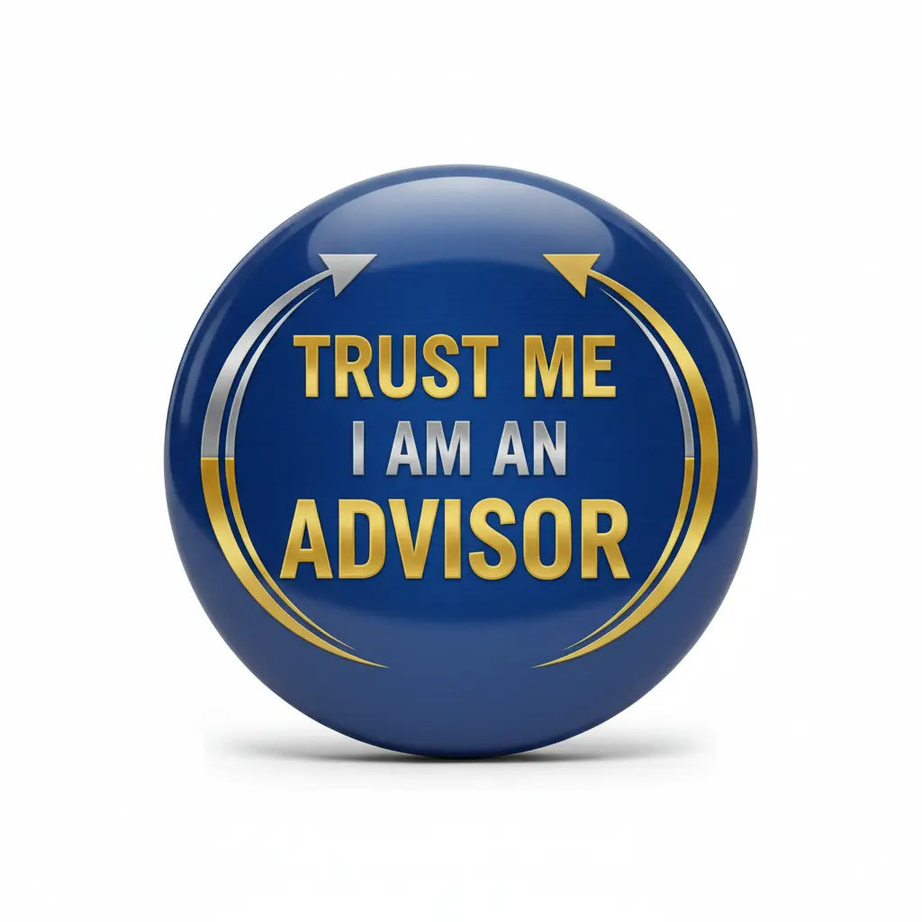 Trust me I am an Advisor Pinback 2.25-inch