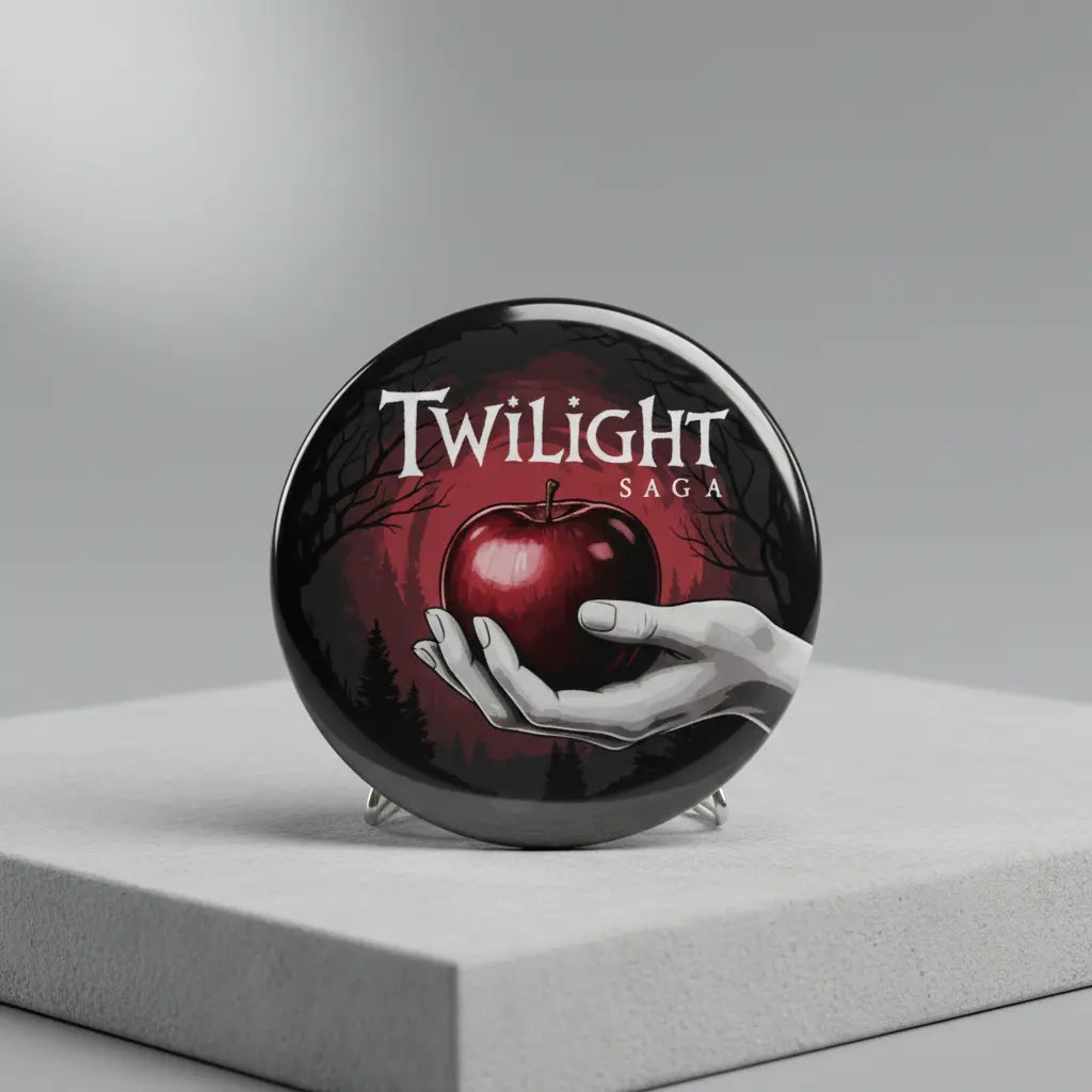 Twilight Saga Apple Pinback 2.25-inch