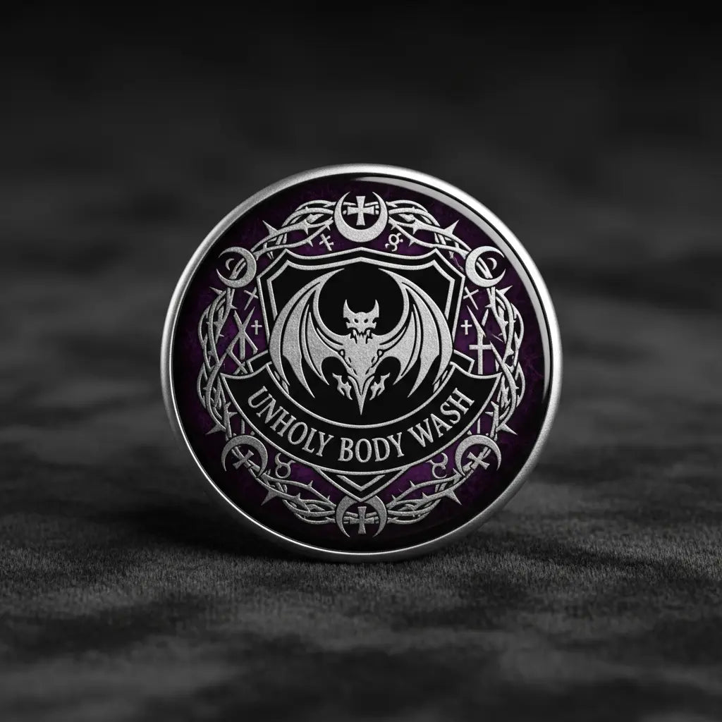 Unholy Body Wash Pinback 2.25-inch