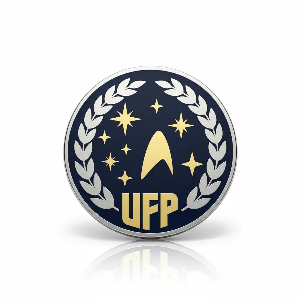 United Federation Of Planets Pinback 2.25-inch