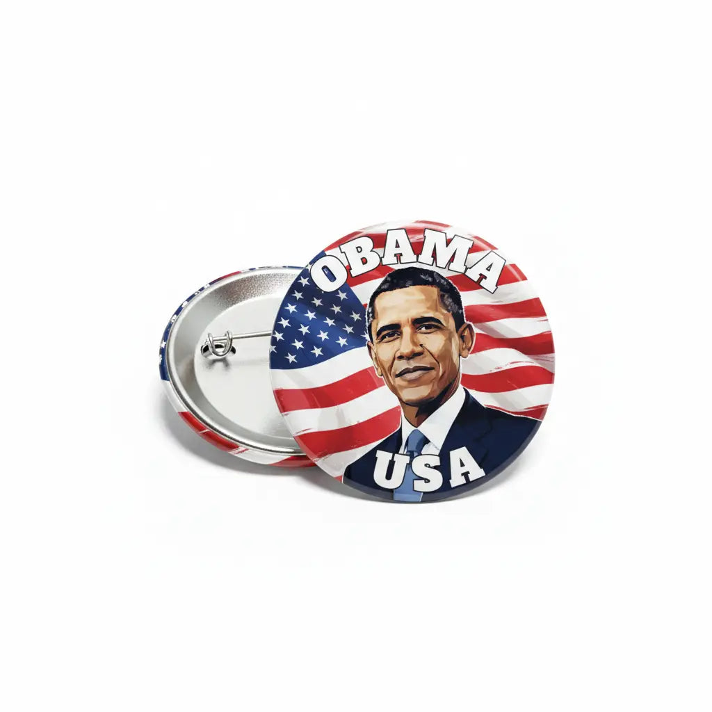 USA Barack Obama Pinback 2.25-inch