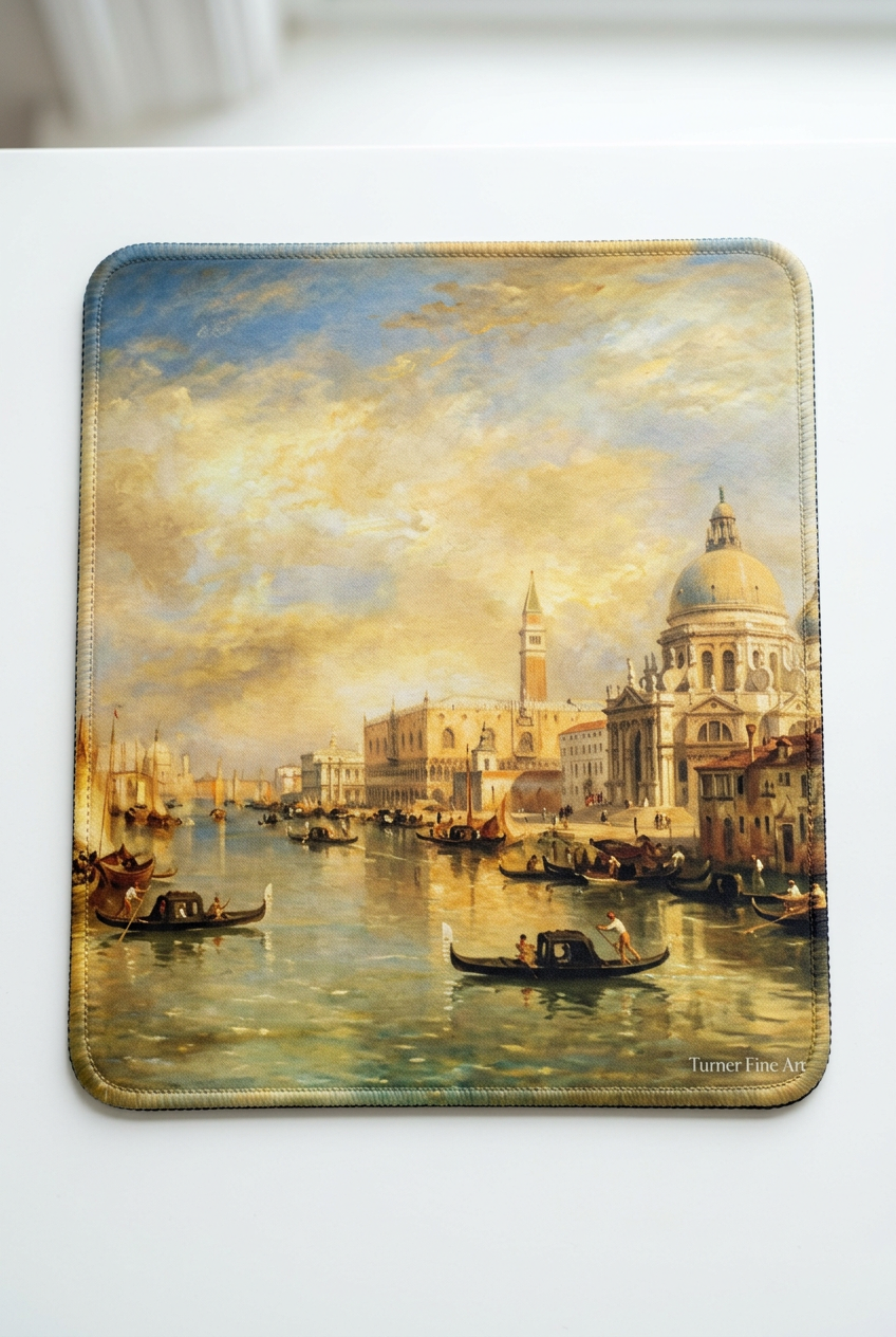 William Turner Venice, from the Porch of Madonna della Salute Mousepad
