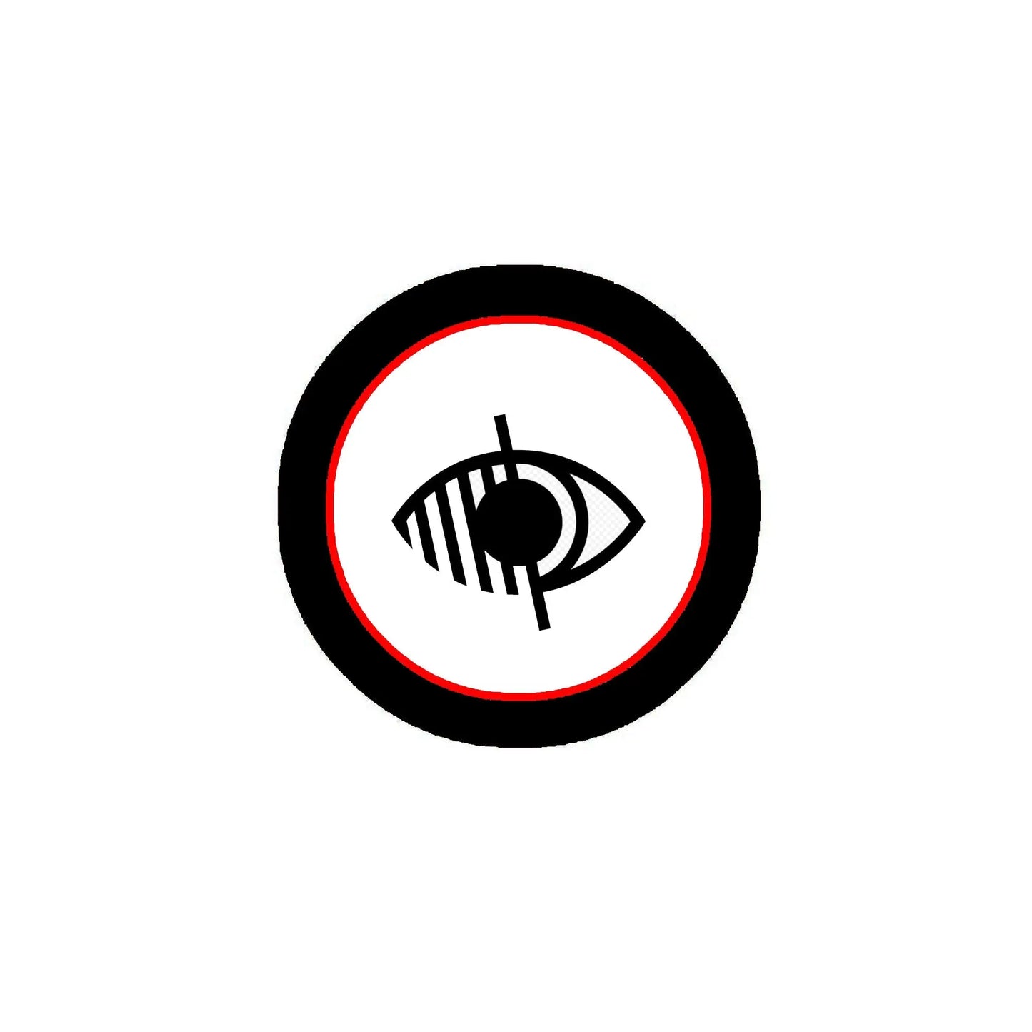 Visual Pinback 1.25-inch Symbol