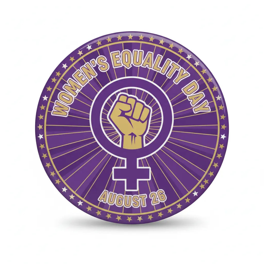 Women's Equality Day (August 26) Pinback 2.25-inch