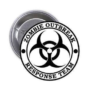 Zombie response Pinback 2.25"