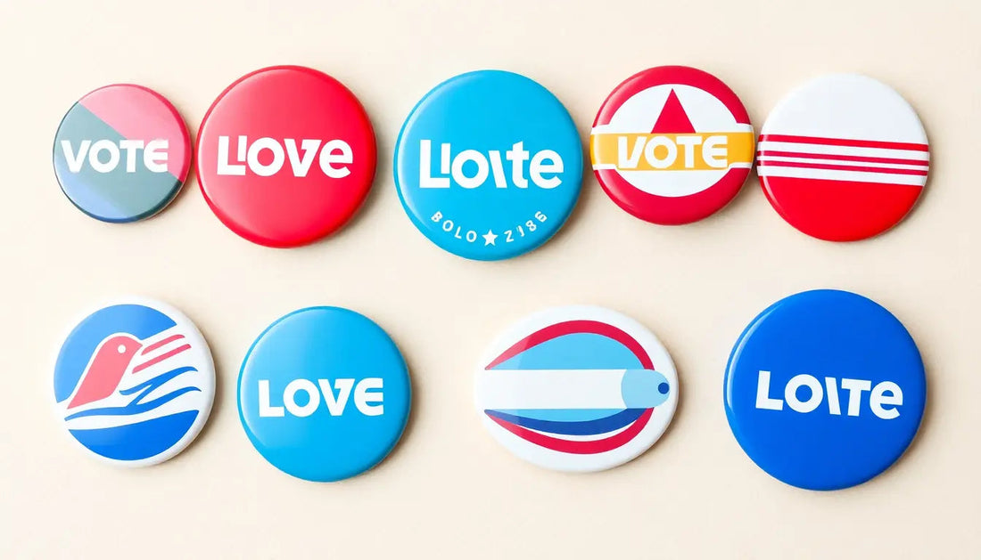 2026 Overview: Official John Hickenlooper for President Campaign Logo Pins and Custom Pinback Buttons - My Pinbacks