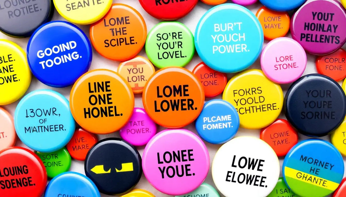 7 Creative Ways to Use Inspirational Buttons to Boost Motivation and Positivity in 2026 - My Pinbacks