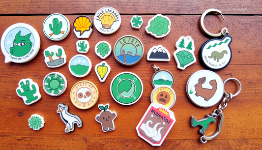 Arbor Day Campaign Kit: Boost Green Brand Awareness with Custom Pinbacks, Magnets, and Keychains from MyPinbacks