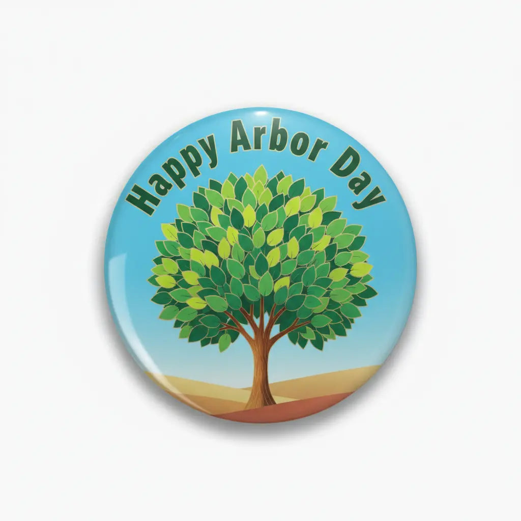 Celebrate Arbor Day 2026 - My Pinbacks