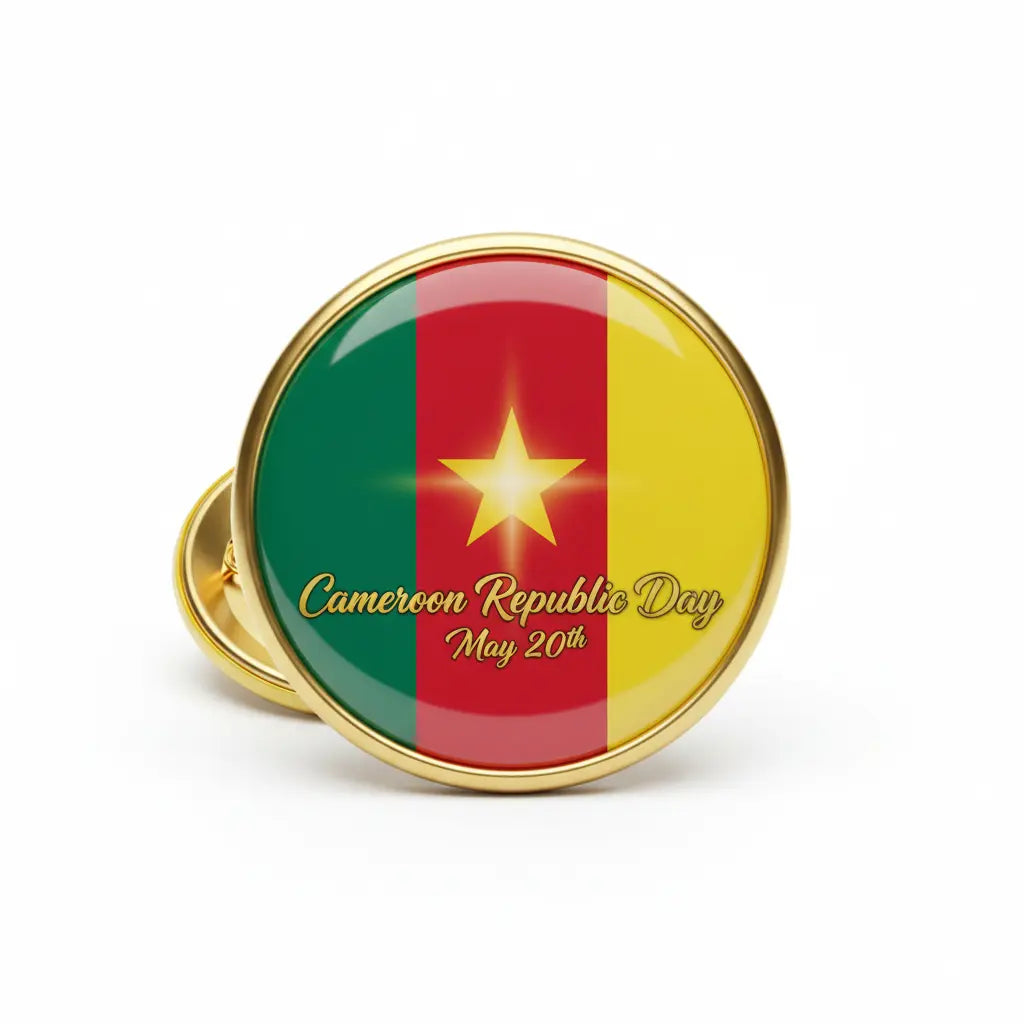 Celebrate Cameroon Republic Day - My Pinbacks
