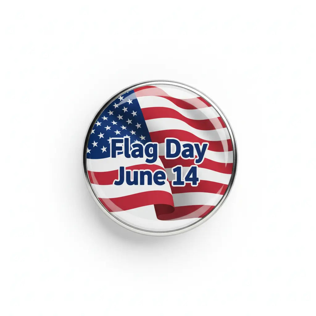 Celebrate Flag Day at MyPinbacks.com - My Pinbacks