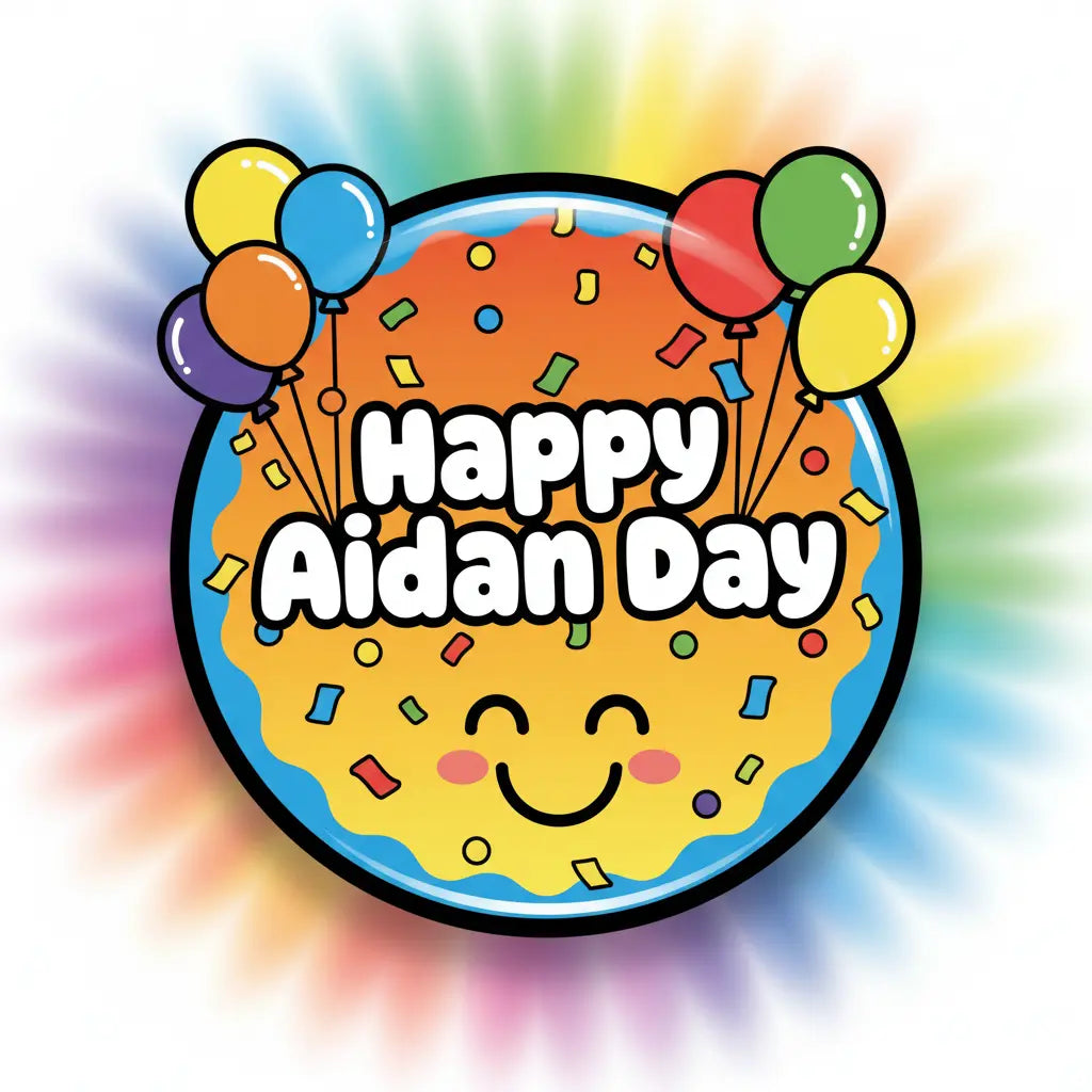 Celebrate National Aidan Day in Style! - My Pinbacks