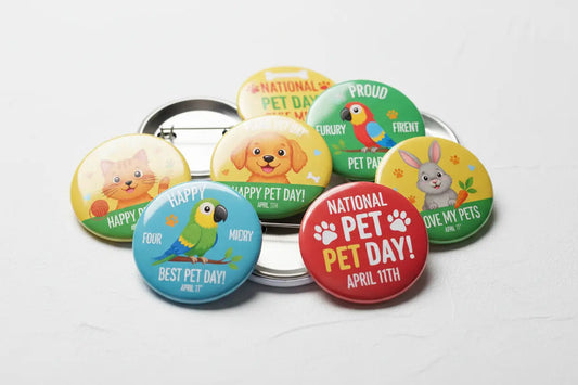 Celebrate National Pet Day 2026 - My Pinbacks