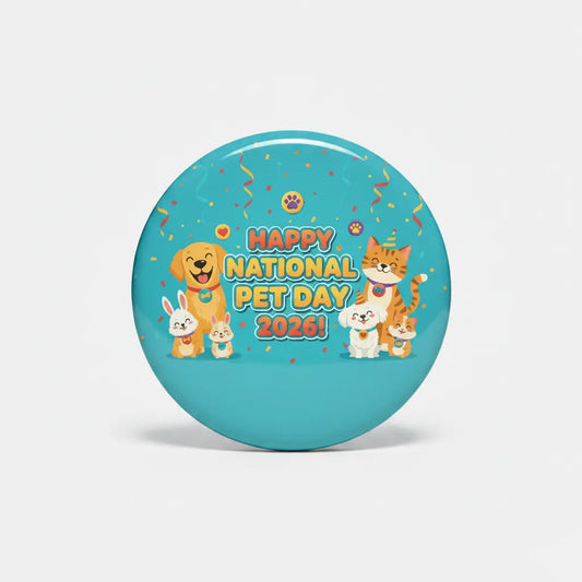 Celebrate National Pet Day 2026 - mypinbacks.com
