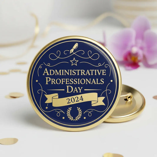 Celebrating Administrative Professionals Day - My Pinbacks