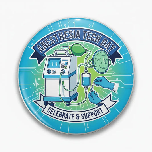 Celebrating Anesthesia Tech Day - My Pinbacks