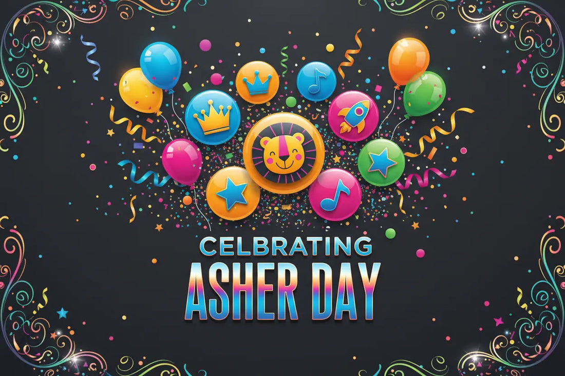 Celebrating Asher Day - My Pinbacks