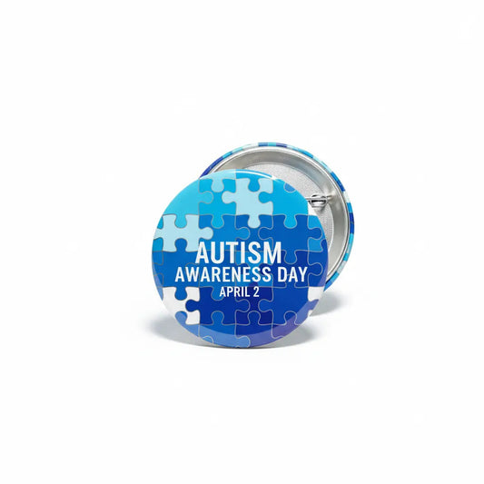 Celebrating Autism Awareness Day - My Pinbacks