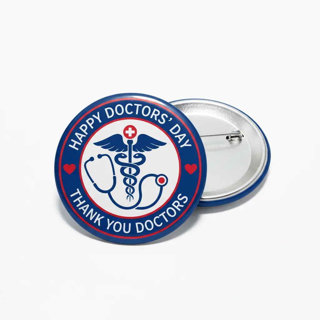 Celebrating Doctors' Day - My Pinbacks