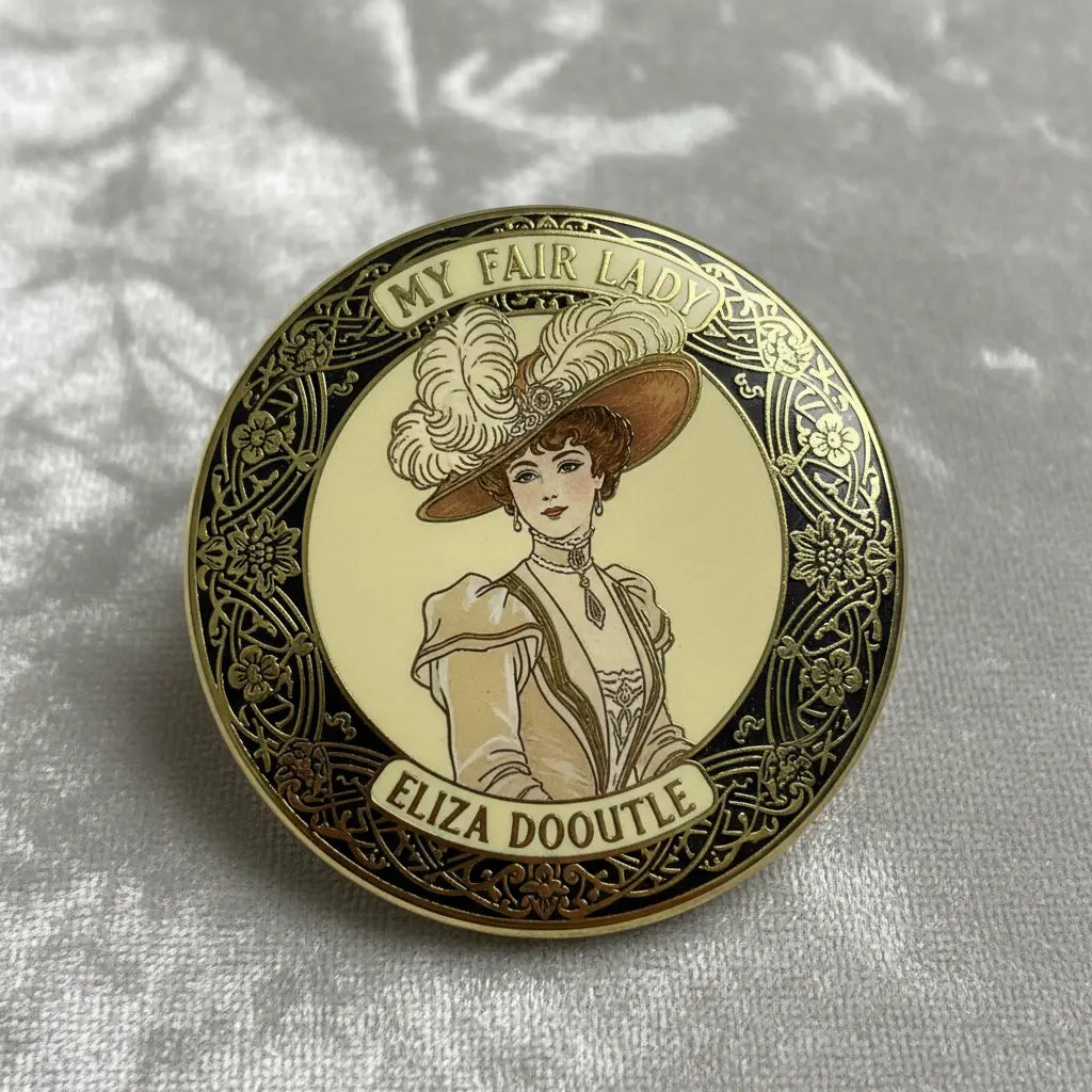 Celebrating Eliza Doolittle Day - My Pinbacks