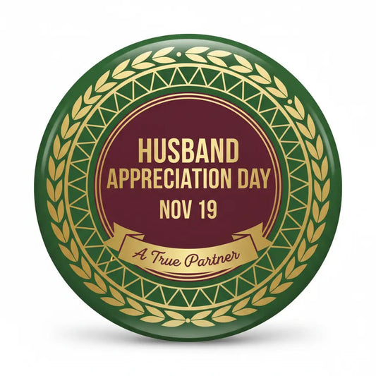 Celebrating Husband Appreciation Day - My Pinbacks