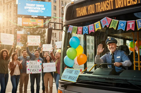 Celebrating Transit Driver Appreciation Day: Honoring Our Essential Commuters - My Pinbacks
