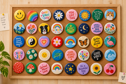 What do you do with all your pin backs?