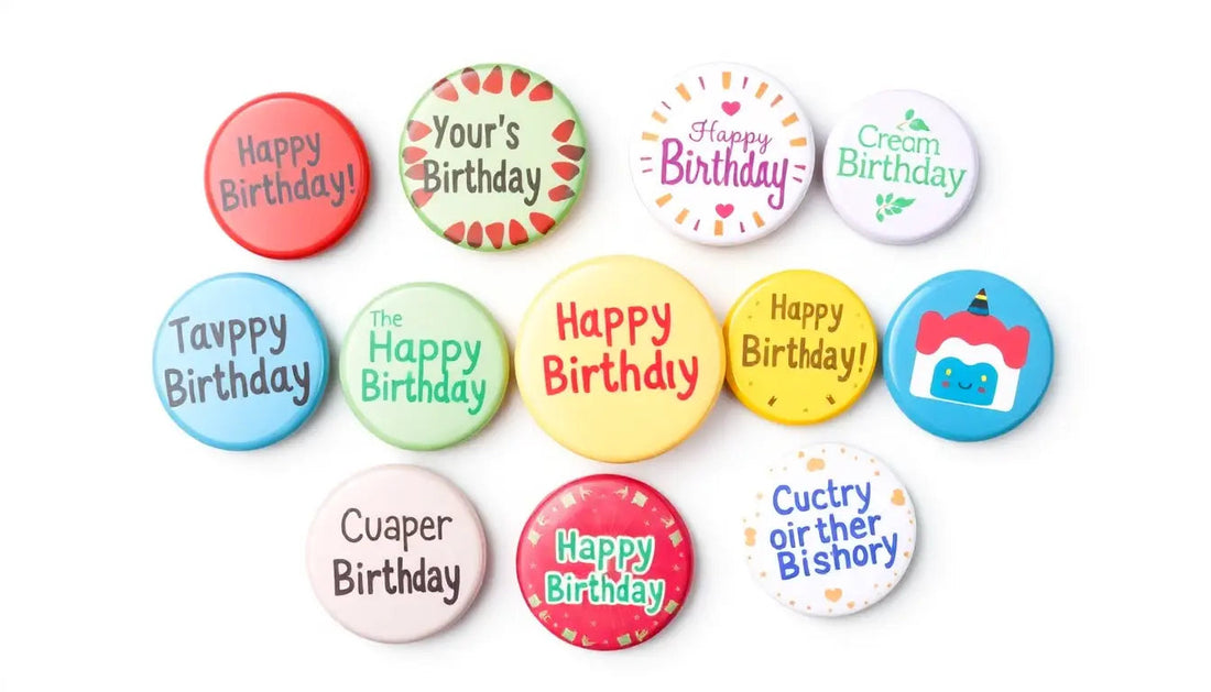 Creative Birthday Button Ideas to Make Your Celebration Unforgettable in 2026 - My Pinbacks
