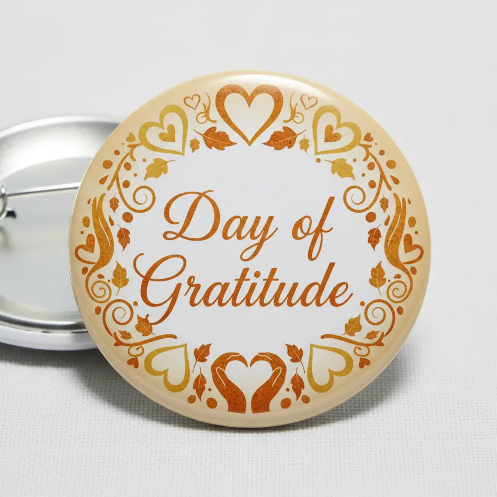 Day of Gratitude - My Pinbacks