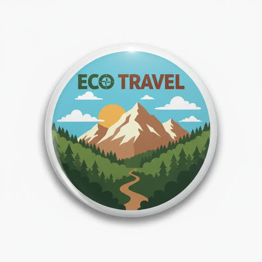 Eco Friendly Travel Adventure - My Pinbacks