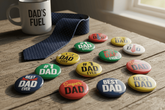 Father's Day Custom Pins, Magnets, and Keychains from MyPinbacks - My Pinbacks