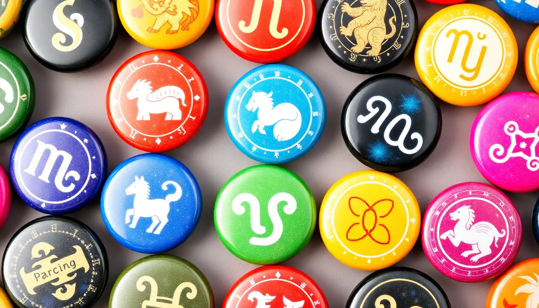 Unlock Your Personal Style with Unique Zodiac Button Designs in 2026 My Pinbacks