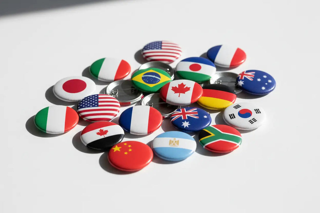 Flags of the Countries - My Pinbacks