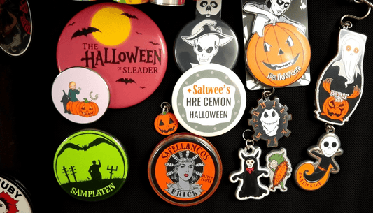 Halloween Marketing Masterclass: Elevate Your Campaigns with Custom Pinbacks, Magnets, and Keychains from MyPinbacks. - My Pinbacks