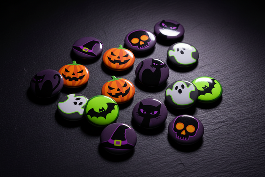 Halloween Spooky Celebration Pinbacks