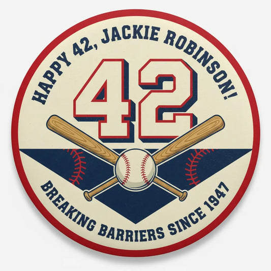 Jackie Robinson: Celebrating 42 Years of Baseball! My Pinbacks