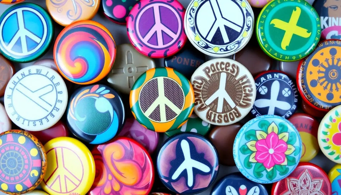 Hippie Buttons Pinbacks - My Pinbacks
