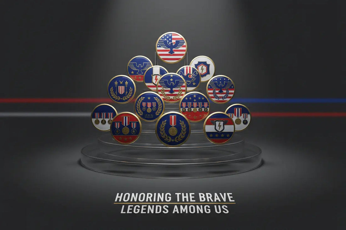 Honor Heroes and Elevate - My Pinbacks