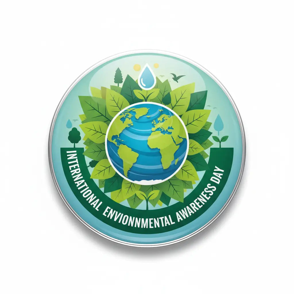 Honor International Environmental Awareness Day - My Pinbacks